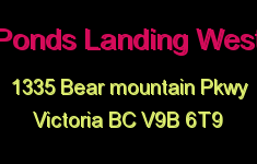 Ponds Landing West 1335 Bear Mountain V9B 6T9